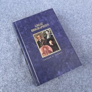 Vintage Readers Digest Great Biographies Queen Victoria Rembrandt‎ Jesus Book